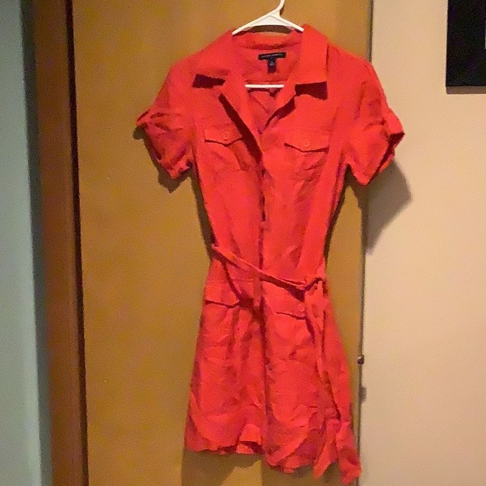 Red dress